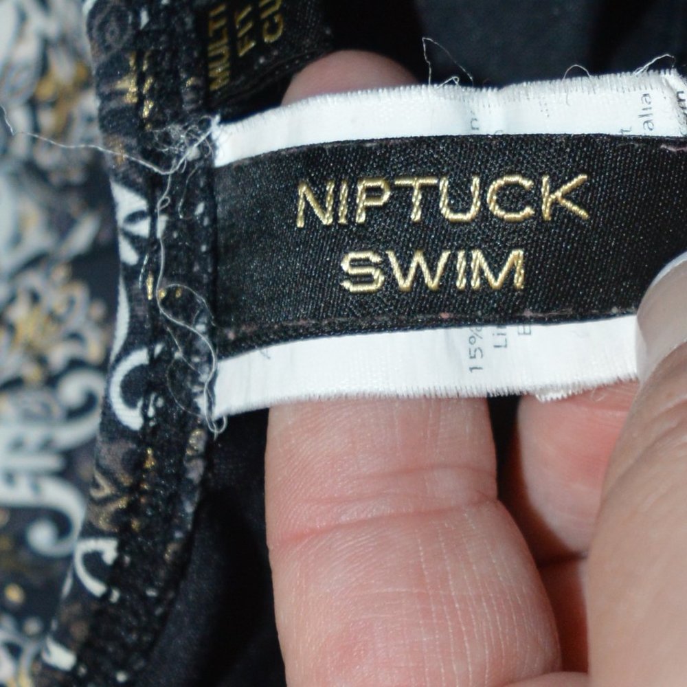 Nip Tuck Black Gold Suit Multi Fit Cup Size 8 - image 5